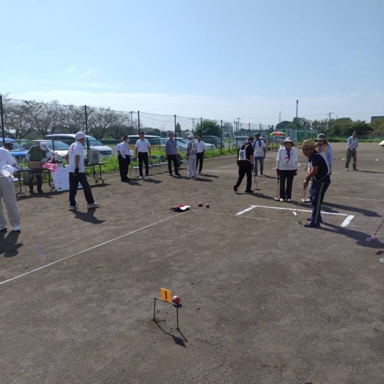 ゲートボール市民大会（令和6年9月6日 開催）